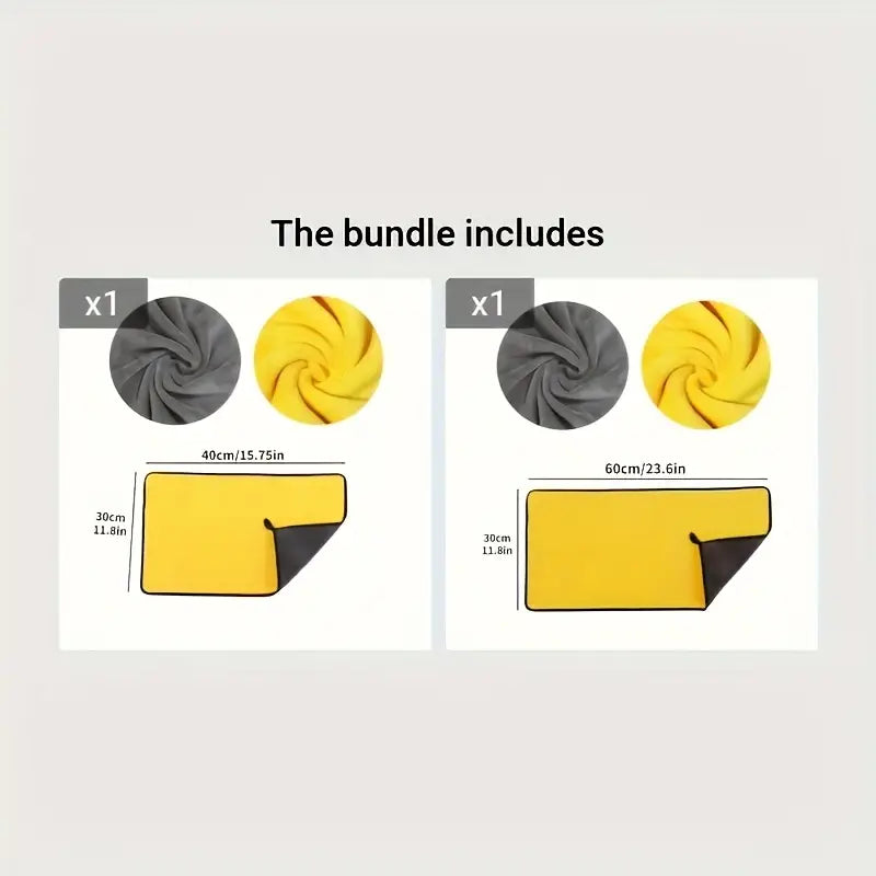 Prosop Auto din Microfibră – Ultra Absorbant și Fără Urme