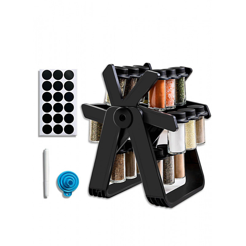 Organizator de Condimente Rotatic cu 18 Piese