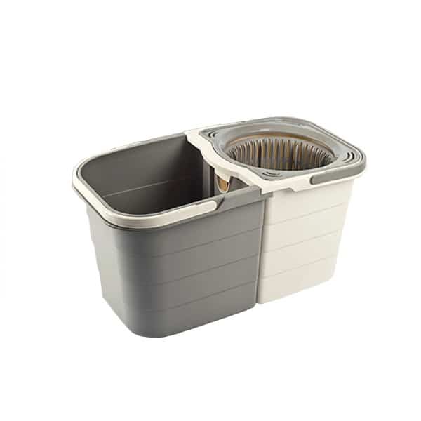 Mop rotativ 360grade, cu doua recipiente pentru apa