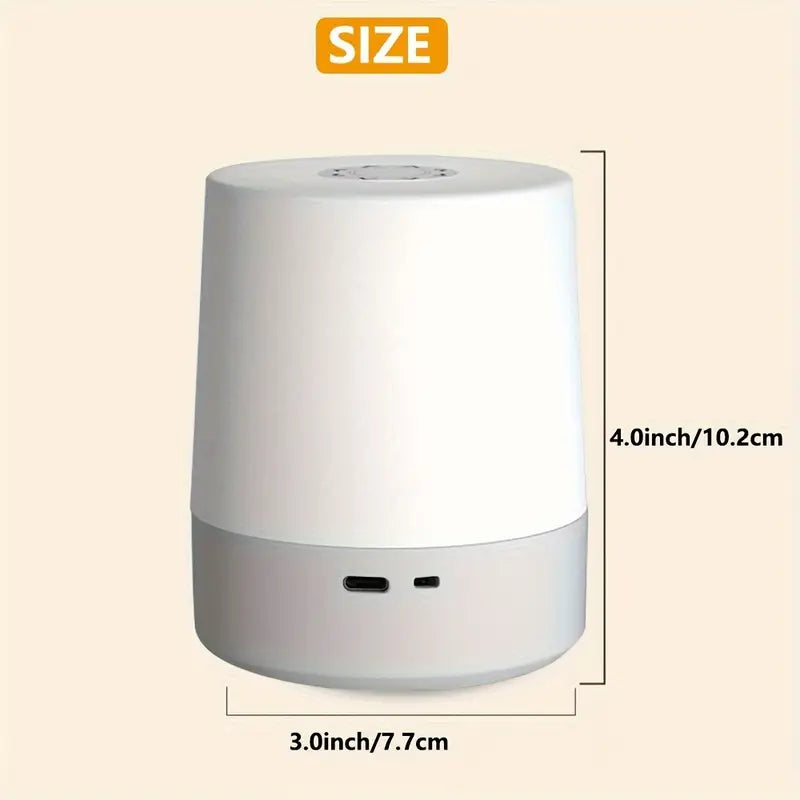 Lampă de noapte portabilă LED RGB cu control tactil