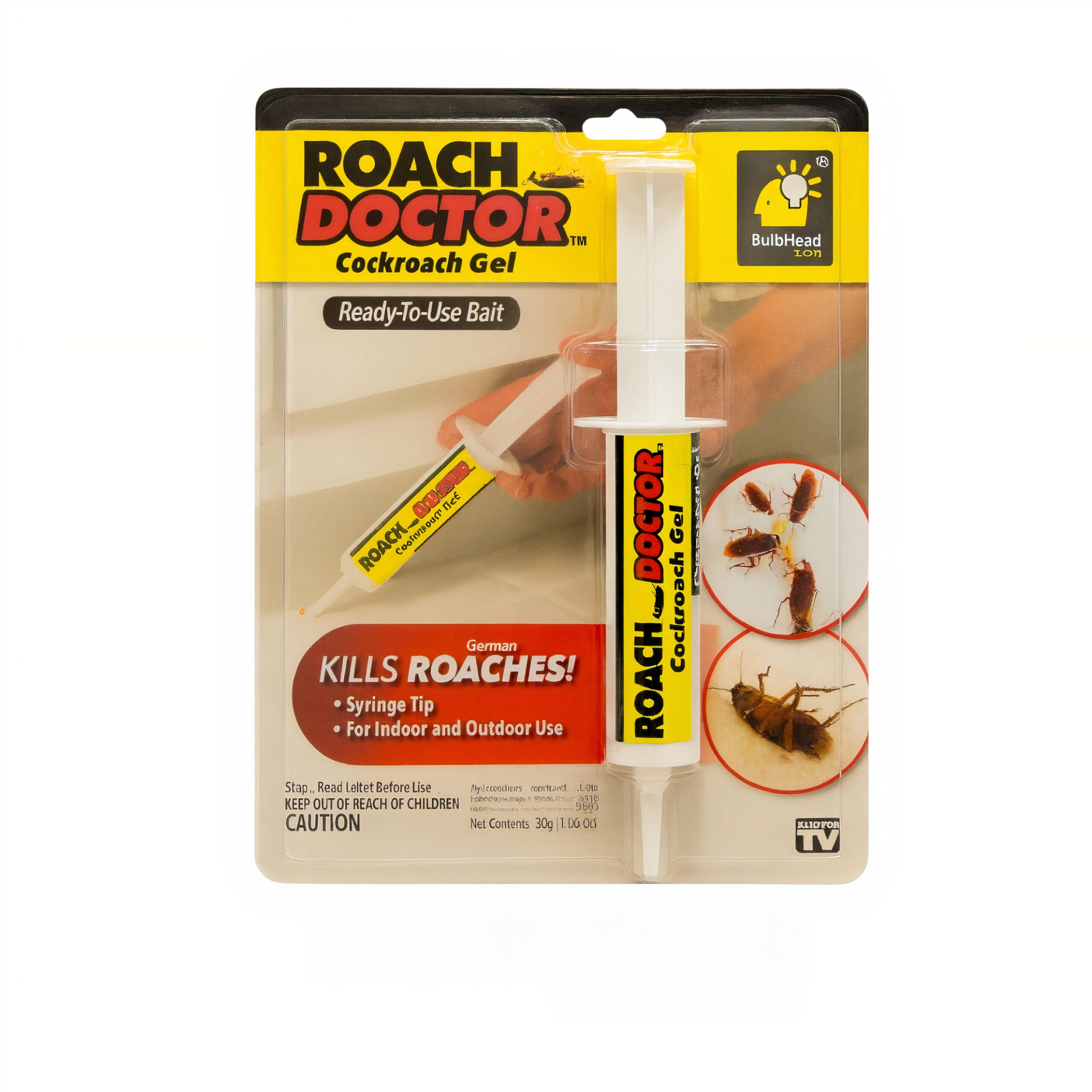 Insecticid 30g Gel tip Model Siringa cu Aplicator Impotriva Gandacilor 5 buc.